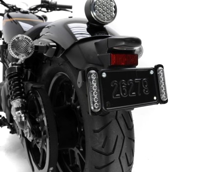 Denali B6 Dual LED Brake Light Kit with License Plate Mount