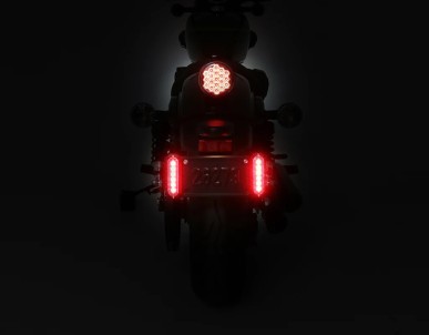 Denali B6 Dual LED Brake Light Kit with License Plate Mount