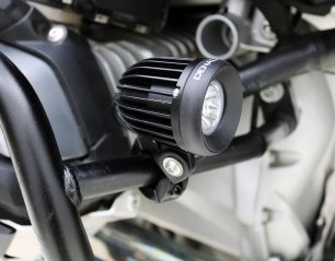 Denali Driving Light Mount - Articulating Bar Clamp 21mm-29mm, Black