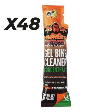 Tru-Tension Monkey Juice Gel Bike Cleaner Concentrate Refill Sachet 100ml - Carton of 48pcs