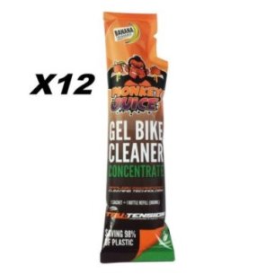 Monkey Juice Gel Bike Cleaner Concentrate Refill Sachet 100ml (Pack of 12)