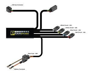 Denali CANsmart™ Controller GEN II - BMW F800, F700, F650, K1200GT, K1300GT & K1300S Series