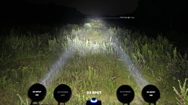 Denali D3 LED Driving Light Pod with DataDim Technology